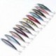 * 2 Mini színes festés halászati csalit mesterséges crankbaits Minnow Wobbler Lure 11cm