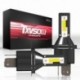 2db H4 LED izzók Bi-Xenon Hi / Lo 110W 26000LM fényszóró átalakító készlet lámpa új