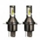 2db H4 LED izzók Bi-Xenon Hi / Lo 110W 26000LM fényszóró átalakító készlet lámpa új