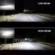 2db H4 LED izzók Bi-Xenon Hi / Lo 110W 26000LM fényszóró átalakító készlet lámpa új