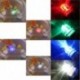 Piros LED mélycsepp víz alatti gyémánt vaku halászati fény Squid Strobe Bait Lure ÚJ