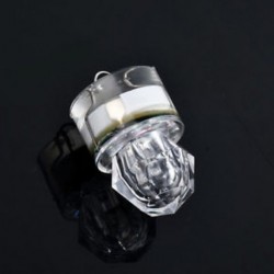 fehér Forró LED mélycsepp víz alatti gyémánt flash halászati könnyű tintahal strobe bait csalit