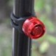 Piros   piros Kerékpár LED töltés hátsó hátsó lámpa figyelmeztetés biztonsági lámpa piros fény 3 üzemmód