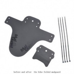 Fekete 2Pcs kerékpár legkönnyebb MTB sárvédők gumiabroncs gumiabroncs kerékpáros sárvédőknek