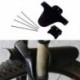 Fekete 2Pcs kerékpár legkönnyebb MTB sárvédők gumiabroncs gumiabroncs kerékpáros sárvédőknek