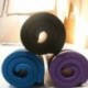 Kék 15 mm-es csúszásgátló vastag jóga szőnyeg edzés fitnesz pilates kemping tornaterem meditációs pad