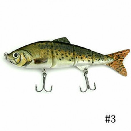 3 * Minnow horgászbéka Crank Bait horgok Bass Crankbaits Fogás a süllyedő Popper