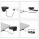 Újratölthető USB LED kerékpár fényes kerékpár első fényszóró lámpa izzó vízálló