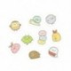 Rózsaszín 80Pcs Japán Sumikko Gurashi matricák Napló Dekoratív kézműves DIY Scrapbooking