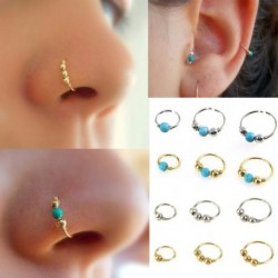 3db piercing - orrkarika - fülbevaló - Retro ékszer szett 6mm - 8mm - 10mm
