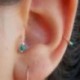 3db piercing - orrkarika - fülbevaló - Retro ékszer szett 6mm - 8mm - 10mm