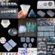 1db piramis (5 * 5cm) 1 / 7pcs szilikon öntvény DIY készítése penész gyanta kézműves nyaklánc medál ékszerek