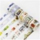15mm x 7m-es Gránátalma mintás Washi dekor szalag - dekoratív öntapadós szalag