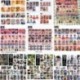 10cm x 14cm BTS papír füzér - KPOP - BTS - Bangtan Boys - 26