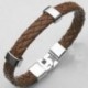 28 * Men&*39 s Vintage fonott bőr csukló karkötő Retro Bangle karszalag mandzsetta ékszerek