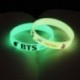 Zöld színű ARMY fluoreszkáló - sötétben világító karkötő - KPOP - BTS - Bangtan Boys