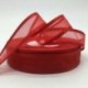 Királykék DIY 5yds 1 &quot (25mm) Satin Edge Organza szalag íj esküvői dekoráció csipke kézműves