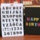 1 * Ábécé betű szám rétegezés stencil festés Scrapbooking papír kártyák kézműves