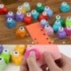 * 18 Szélmalom DIY Scrapbook lyukasztó kör lyukvágó nyomtatás DIY papír lyukasztó formájú