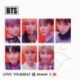 L verzió - 86 x 54mm-es 7db-os BTS fotó szett - LOMO kártya - KPOP - BTS - Bangtan Boys