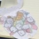 Macska 50 Pc japán Sumikko Gurashi állatok matrica pelyhek táska zsák DIY Scrapbooking