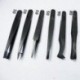 6pcs / készlet fekete precíziós tweezerPlastic Anti Static Tool Kit mérete 1/2/3/5/6/8