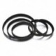 158 mm-2GT 79 fog GT2 6mm széles körű RepRap fogasszíj 2mm 2GT csiga 3D nyomtató CNC-hez