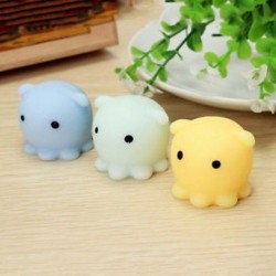 Puha aranyos polip Squishy Squeeze gyógyító stresszoldó gyerekek játék ajándék dekoráció