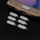 Fekete Lot Home gomb Védő matrica tok Bőr fém Samsung Galaxy S6 S7 Edge