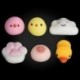 * 9 Mochi lágy állat Squeeze Stretch Compress Squishy szórakoztató gyerekek játék stresszcsökkentő