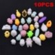 10PCS vegyes 3 * Squishy Squeeze reális lassú emelkedő varázsa gyűjtemény stressz megkönnyebbülés játék