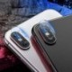 IPhone XR (2db tiszta) Apple iPhone X XS Max XR edzett üveg hátsó kamera lencséje képernyővédő