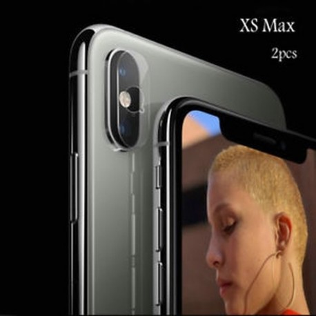 Az iPhone XS Max (2db Clear ... Apple iPhone X XS Max XR edzett üveg hátsó kamera lencséje képernyővédő