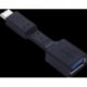 Sárga USB-C 3.1 C típusú férfi-USB 3.0 kábeladapter OTG adatszinkronizáló töltő JP töltés