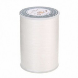 fehér Waxed Thread 0.8mm 90m poliészter kábel varrás varrással bőr kézműves karkötő
