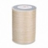 Bézs Waxed Thread 0.8mm 90m poliészter kábel varrás varrással bőr kézműves karkötő