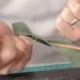 Kávé Waxed Thread 0.8mm 90m poliészter kábel varrás varrással bőr kézműves karkötő