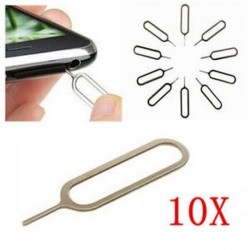 10PCS SIM kártya tálca eltávolító kilökő gomb kulcsszerszám iPhone 6 5S 4S 4 3 iPad Lot