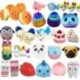 1PCS Szürke elefánt Soft Squishy Slow Rising Charm Squeeze Kid Toys stresszcsökkentő szórakoztató játékgyűjtemény