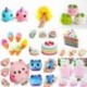 1PCS fagylalt Soft Squishy Slow Rising Charm Squeeze Kid Toys stresszcsökkentő szórakoztató játékgyűjtemény