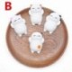 *B 4Pcs / Set Soft Squishy Slow Rising Charm Squeeze Kid Toys stresszcsökkentő szórakoztató játékgyűjtemény