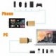 Fekete OTG USB 3.1 Adatszinkron töltőadapter átalakító C típusú férfi és USB 3.0 nő Új