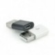 fehér Új Micro USB-nál USB 2.0-as férfi átalakító adapter a mobiltelefon-tablethez