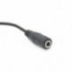 Micro USB 3,5 mm-es női jack fejhallgató fülhallgató fülhallgató zene audio adapter