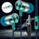 * 4 Sárga 3,5 mm w / Mic Super basszuszene fülhallgató fülhallgató fülhallgató fülhallgató fülhallgatóval