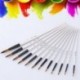 Tipp 12Pcs művész nylon hajfesték ecset Art akvarell akril olajfestmény kellékek