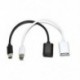 fehér USB-C Android OTG adapter C típusú átalakító USB 3.1 férfi és USB női kábel