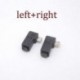 90 fokos Micro USB B férfi és női csatlakozó adapter töltő bal és jobb szög