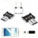 Android Tablet Telefon 2 X Micro USB-hím USB-hez OTG adapter átalakító