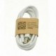 fehér Micro 2.0 USB töltő töltő szinkron adat kábel a Samsung HTC LG Andriod telefonhoz